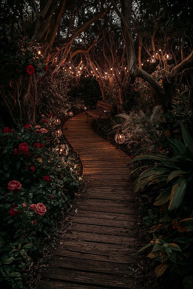 Enchanted Garden Path: Magical Backyard Retreat on a Budget