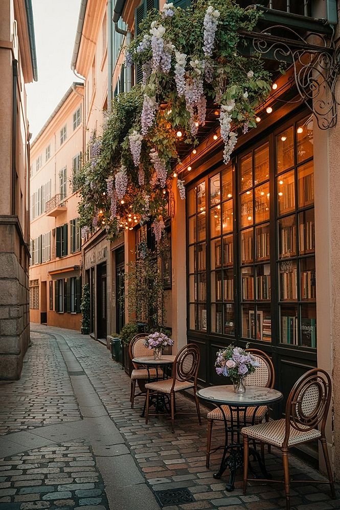 Charming Street Scenes: Royal Garden Aesthetic for Home Decor Inspiration