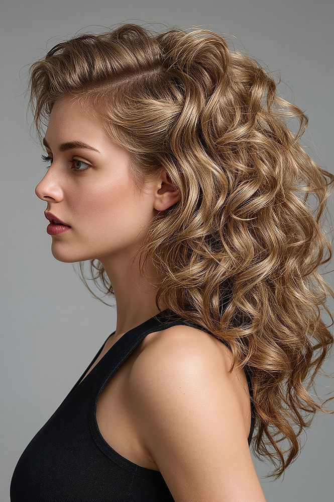Glamorous Voluminous Ponytail: High Upstyles for Weddings