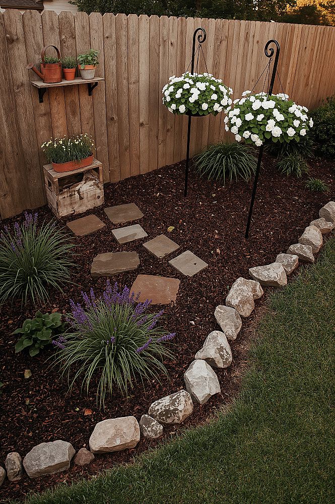 Cozy Corner Garden: Small Backyard Retreats with Flower Pots & Deck Gardens