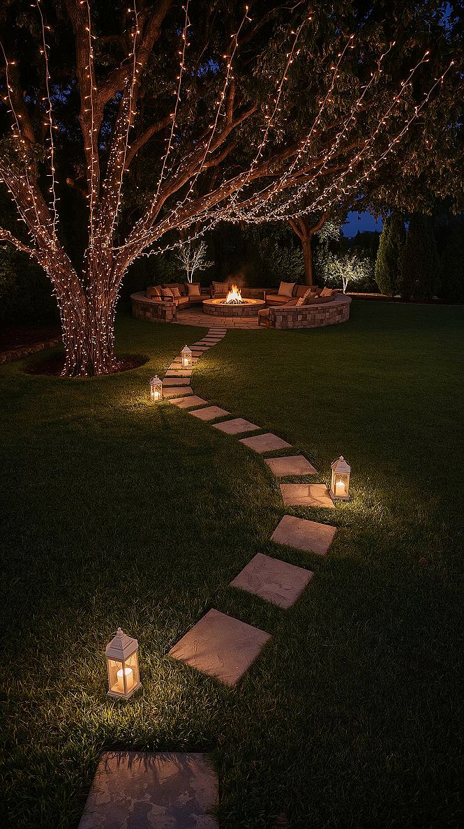 Cozy Fire Pit Designs for Magical Backyard Landscaping