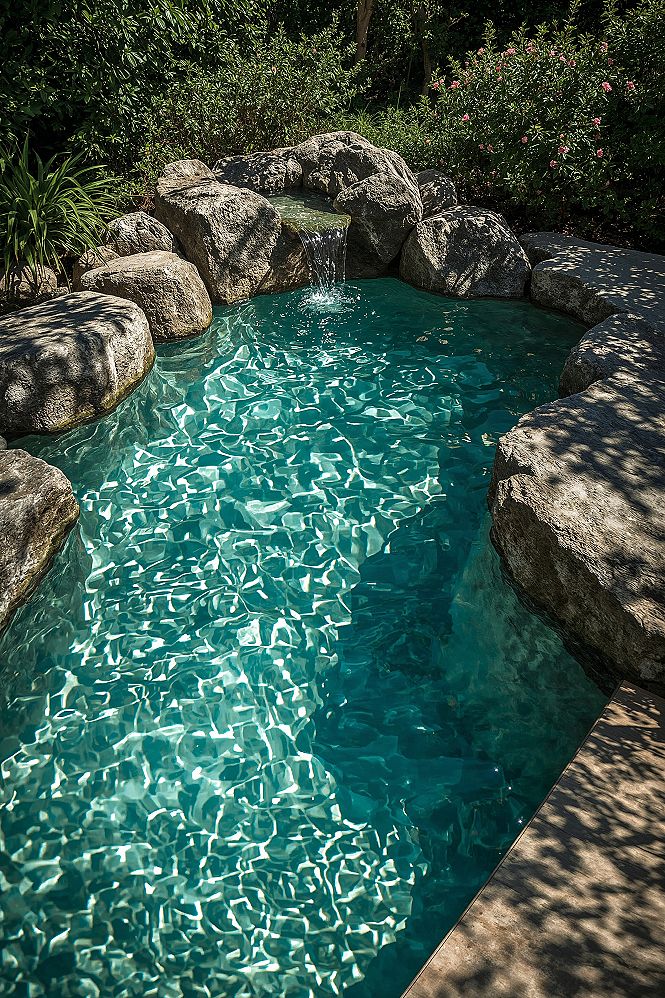 Natural Swimming Pool Oasis: Upgrade Your Backyard with Dream House Rooms