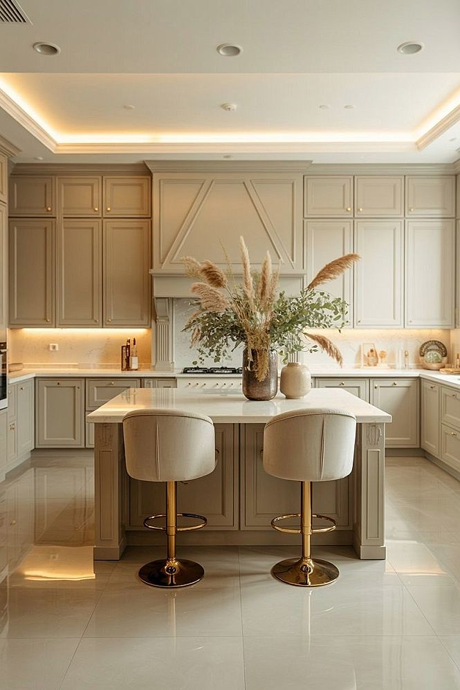 Sage Green Kitchen Cabinets: European Style & Smart Organization