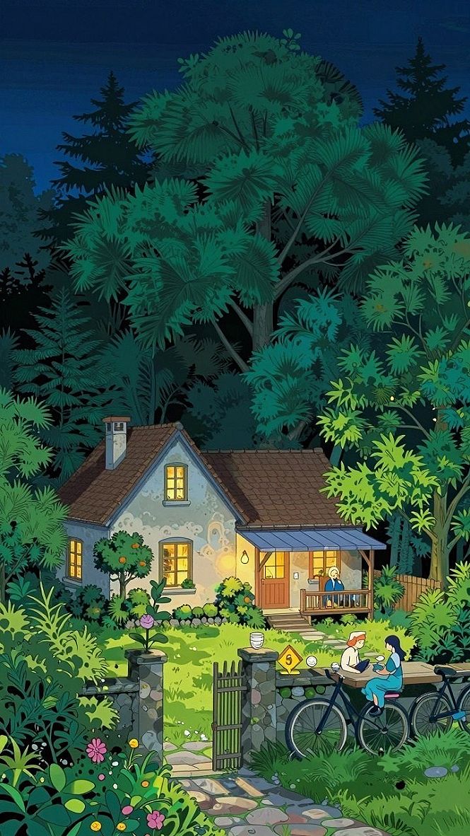 Selecting Forest House Panda Phone Wallpaper Designs