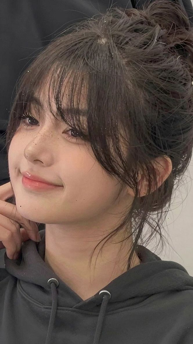 Selecting the Right Updo Style for Curtain Bangs