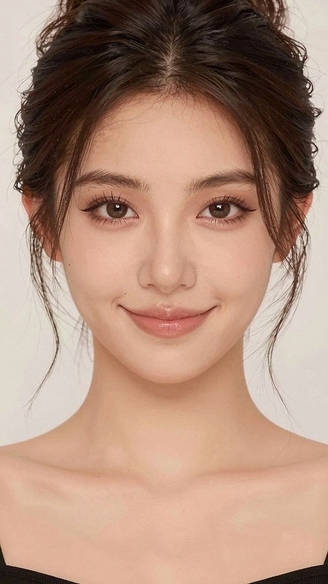 Selecting a Sleek Crown Chignon With Wispy Strands