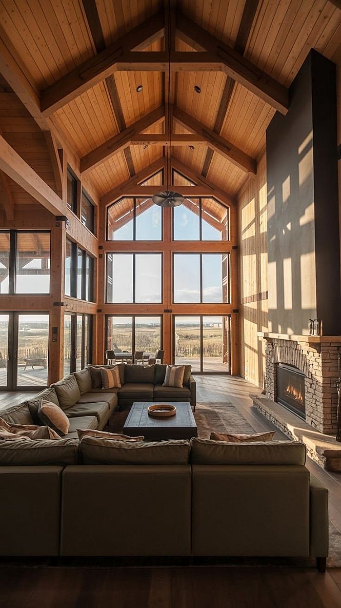 Barndominium Interiors: Open Living & Rustic Charm