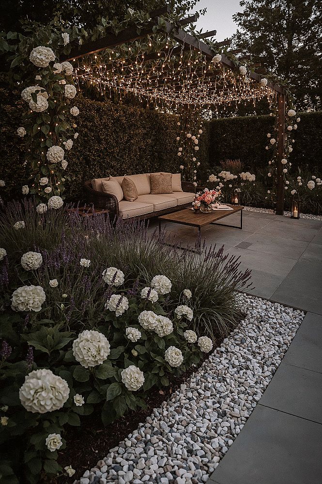 Luxury Garden Designs: Outdoor Spaces with Cozy Seating & Orchid Gardens