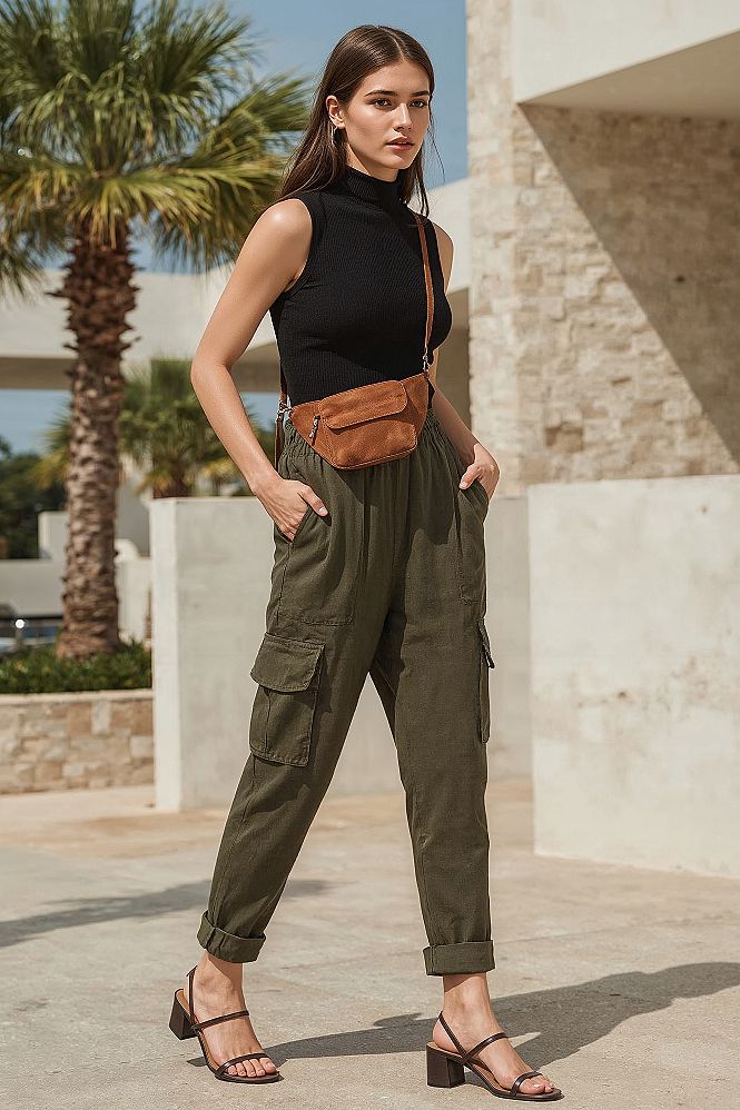 Summer Cargo Trousers: Edgy Casual Women Style 2026