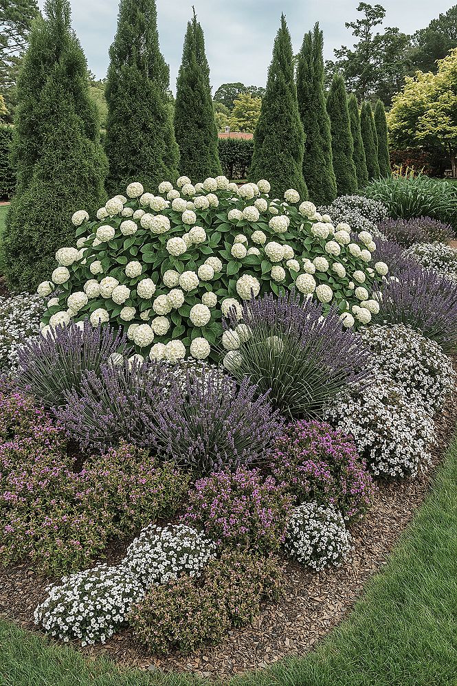Vibrant Front Yards: Inspiring Flower Bed Designs & Pathway Planting