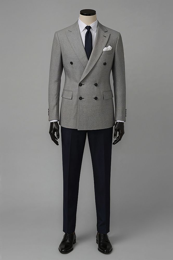 Commanding Presence: The Power of a Double-Breasted Suit