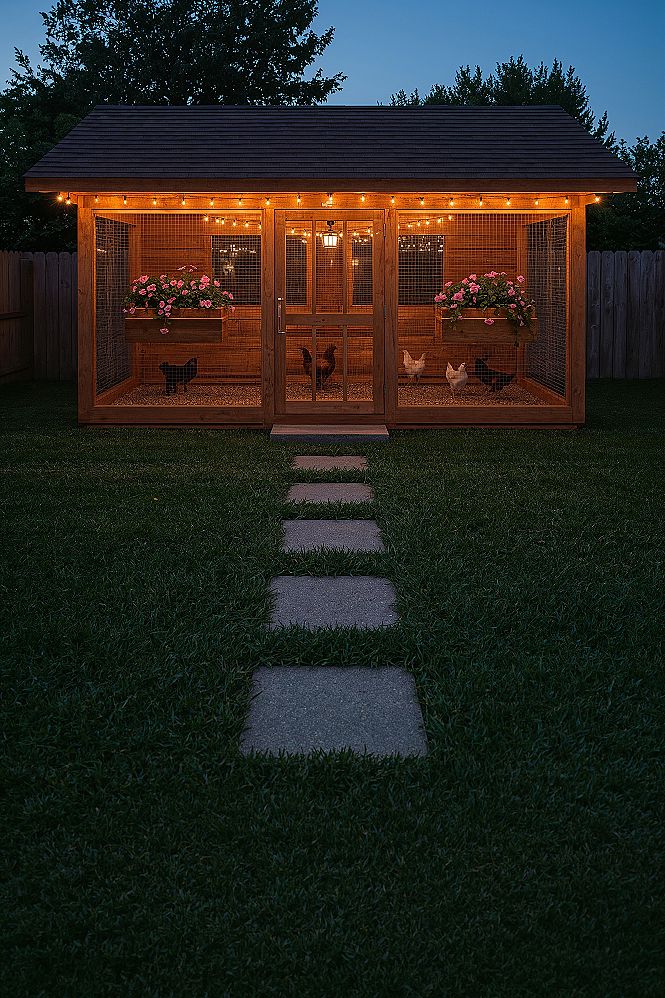 Creative Backyard Structure Ideas Featuring Rustic Hen Coop Layouts