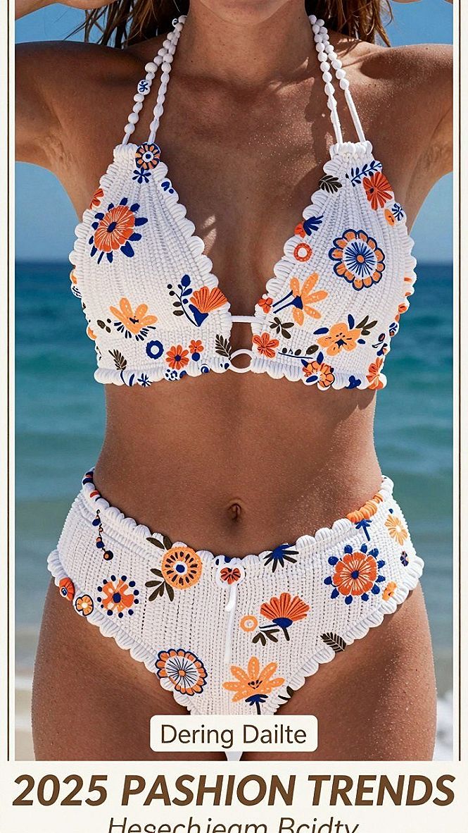 Caring for Embroidered Halter Bikinis on Holiday