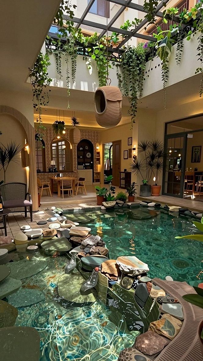 Adding Indoor Water Features to Traditional Spanish Homes