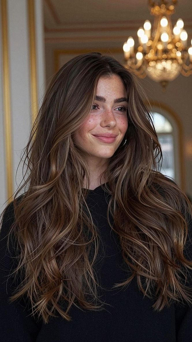 Maintaining Long Wavy Caramel Mocha Hair at Home