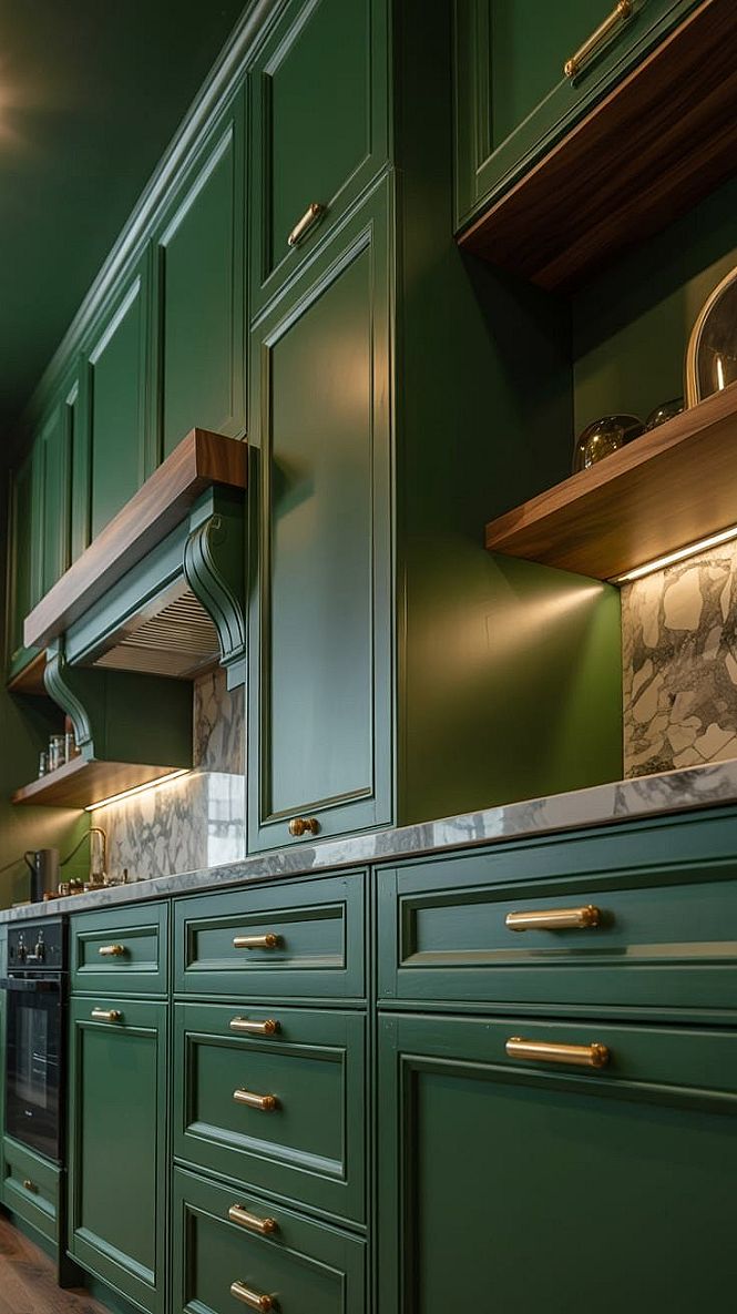 Forest Green Kitchen Ideas for Timeless, Elegant Home Design
