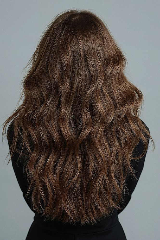 Maximized Volume: Layered Butterfly Haircut Side View