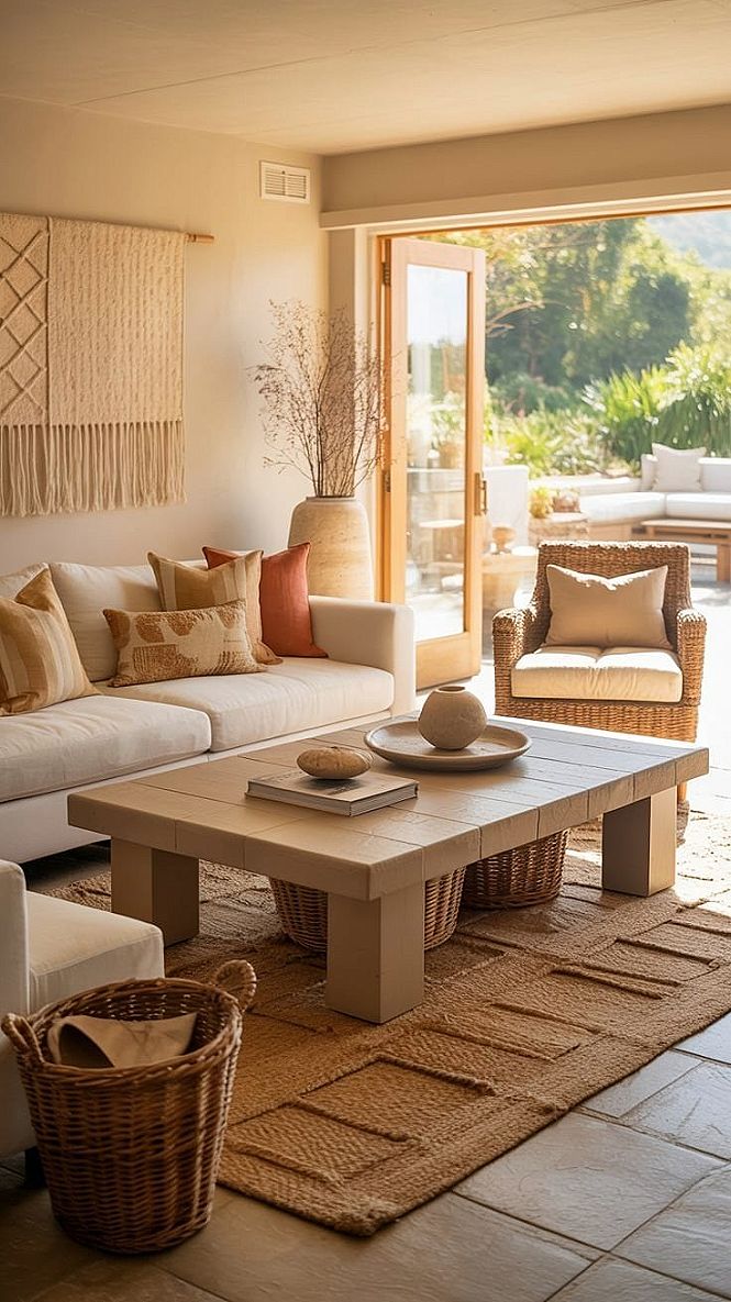 Modern Boho Living Room: Effortlessly Cool Aesthetic Interior