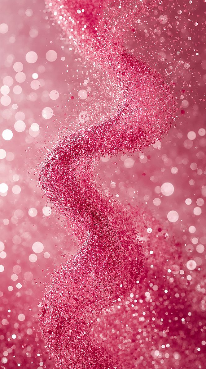 Pink & Gold Swirl: Mesmerizing Abstract Digital Wallpaper Aesthetic