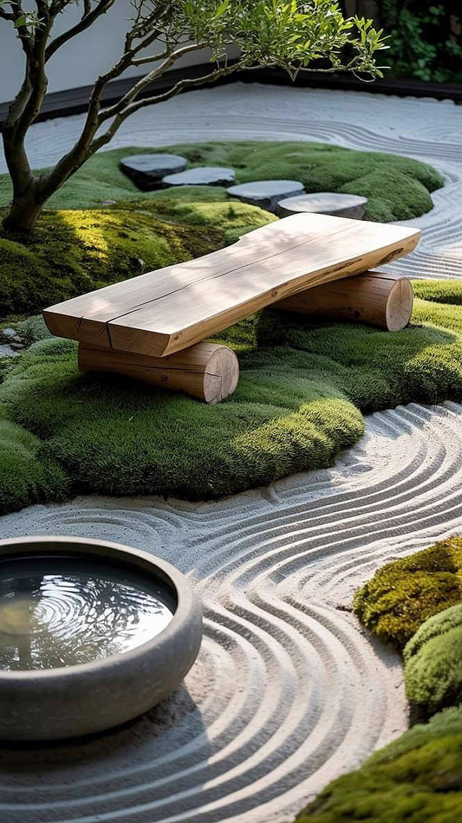Zen Garden Relaxation: Japanese Outdoor Seating for Ultimate Peace