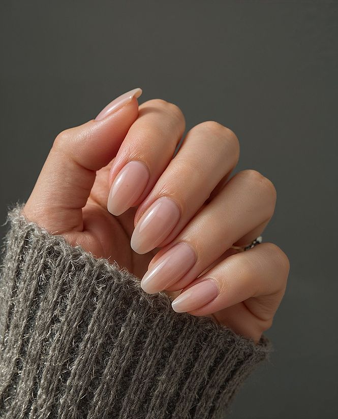 Soft Oval Nude Nails: Chic & Subtle Gel Ideas for Timeless Style