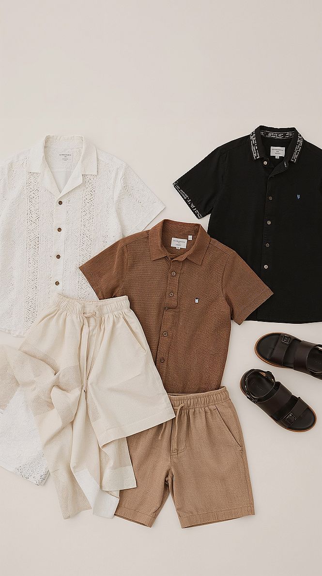 Effortless Warm-Weather Style: Go-To Mens Casual Outfits