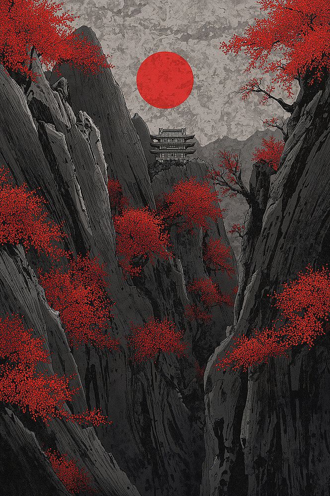 4K Japanese Landscape Art: Anime-Inspired PC & Laptop Wallpapers
