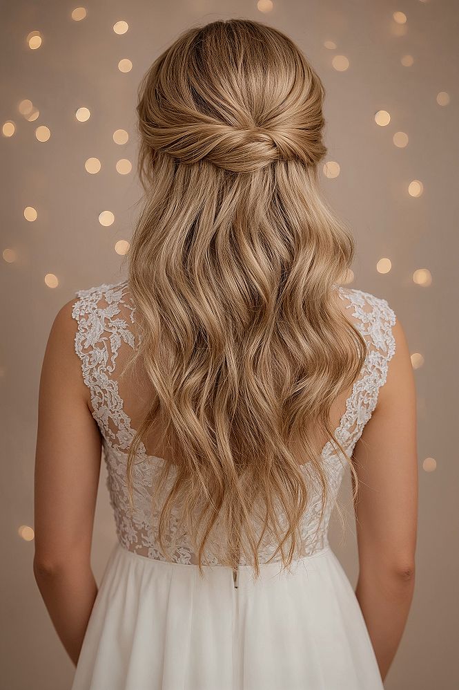 Chic Half Up Half Down Wedding Hair: The Ultimate Bridesmaid Guide