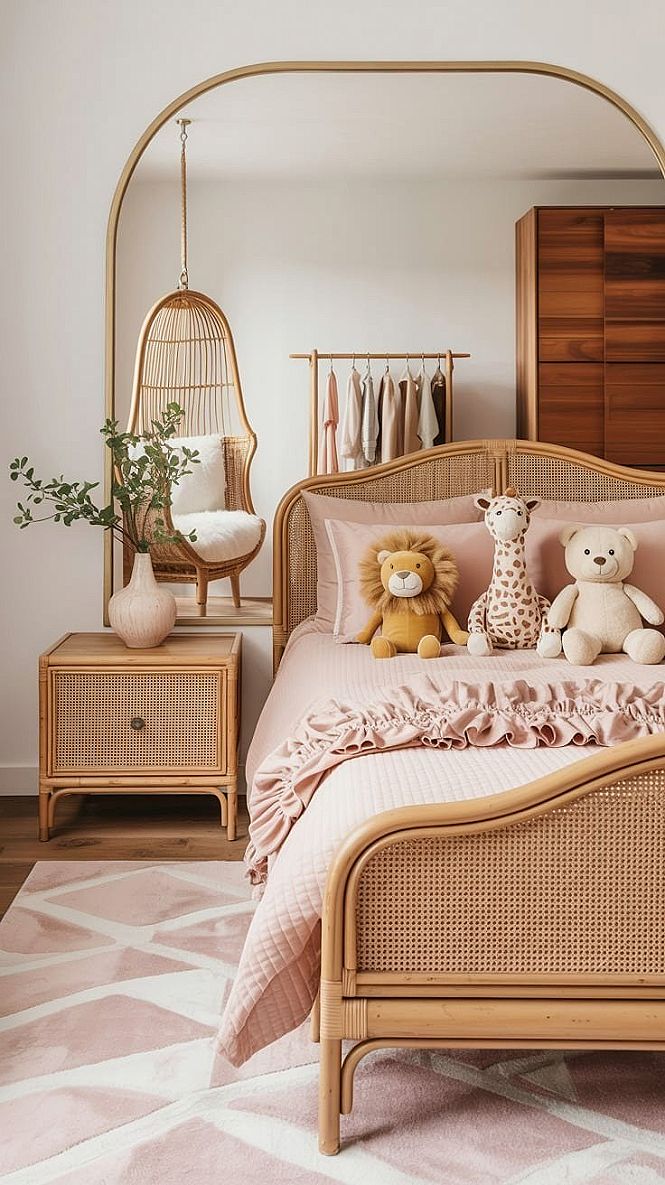 Pink & Wood Aesthetic: Your Ultimate Dream Girl's Bedroom