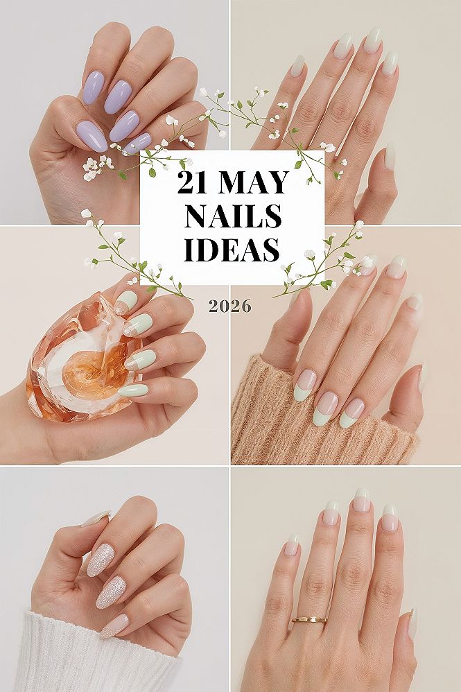 Fresh May Nail Ideas 2026: Adorable Pastel Designs