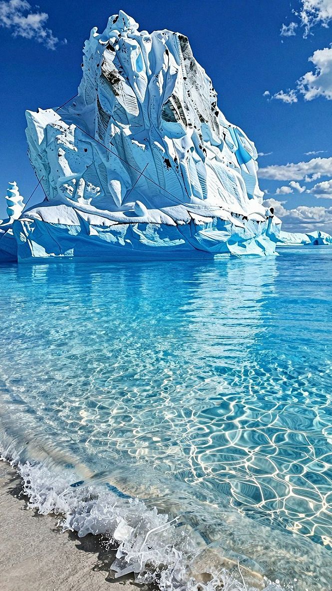 Adding Arctic Iceberg Panda Phone Wallpaper Scenes