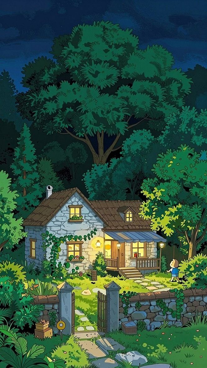 Creating Cozy Anime Forest Cottage Vibes at Home