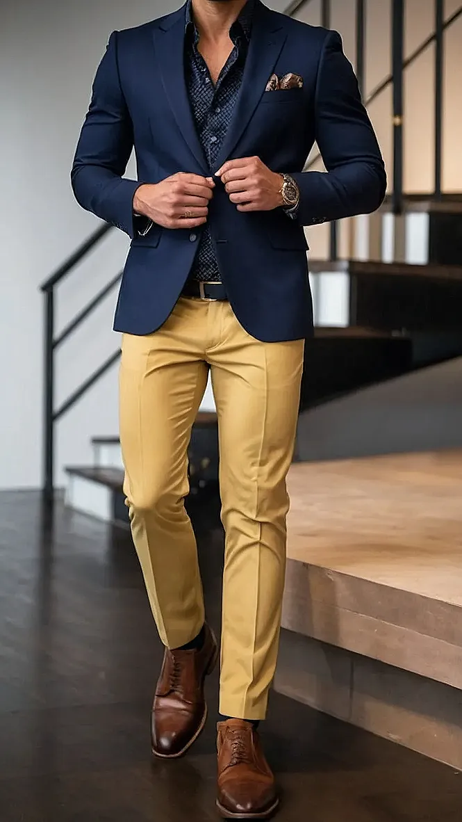 Mustard & Navy: The Power Play