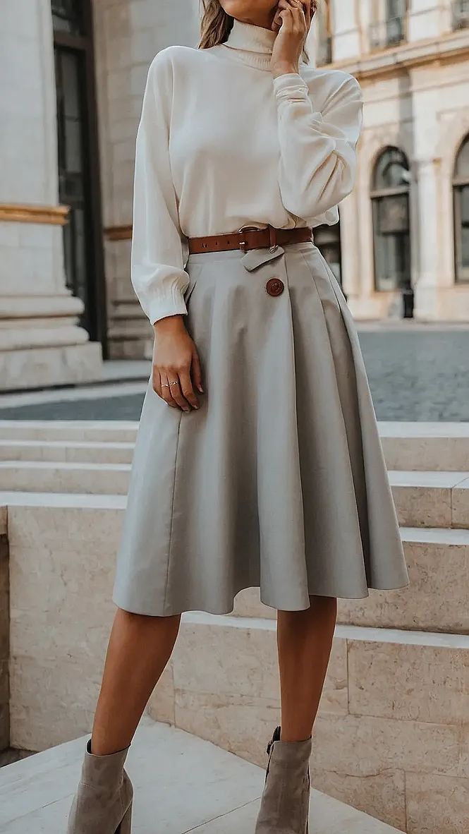 Fall Fashion Goals:  The Skirt That's Sweeter Than Pumpkin Spice