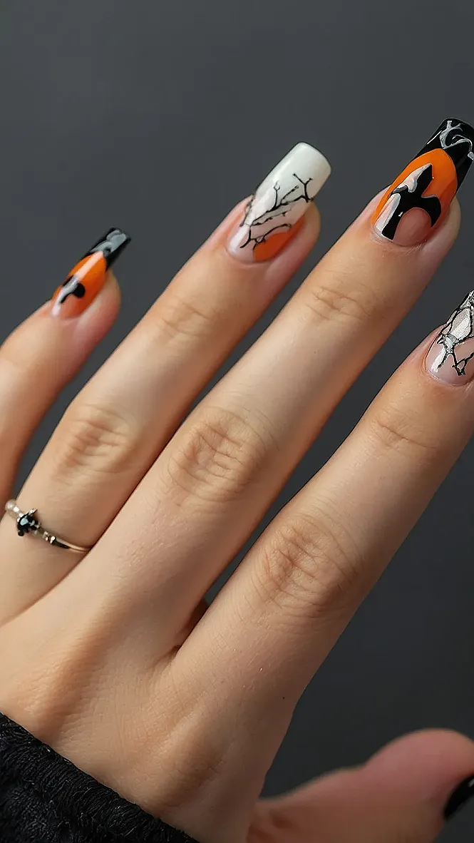 Spooky Chic: Shadow Nails