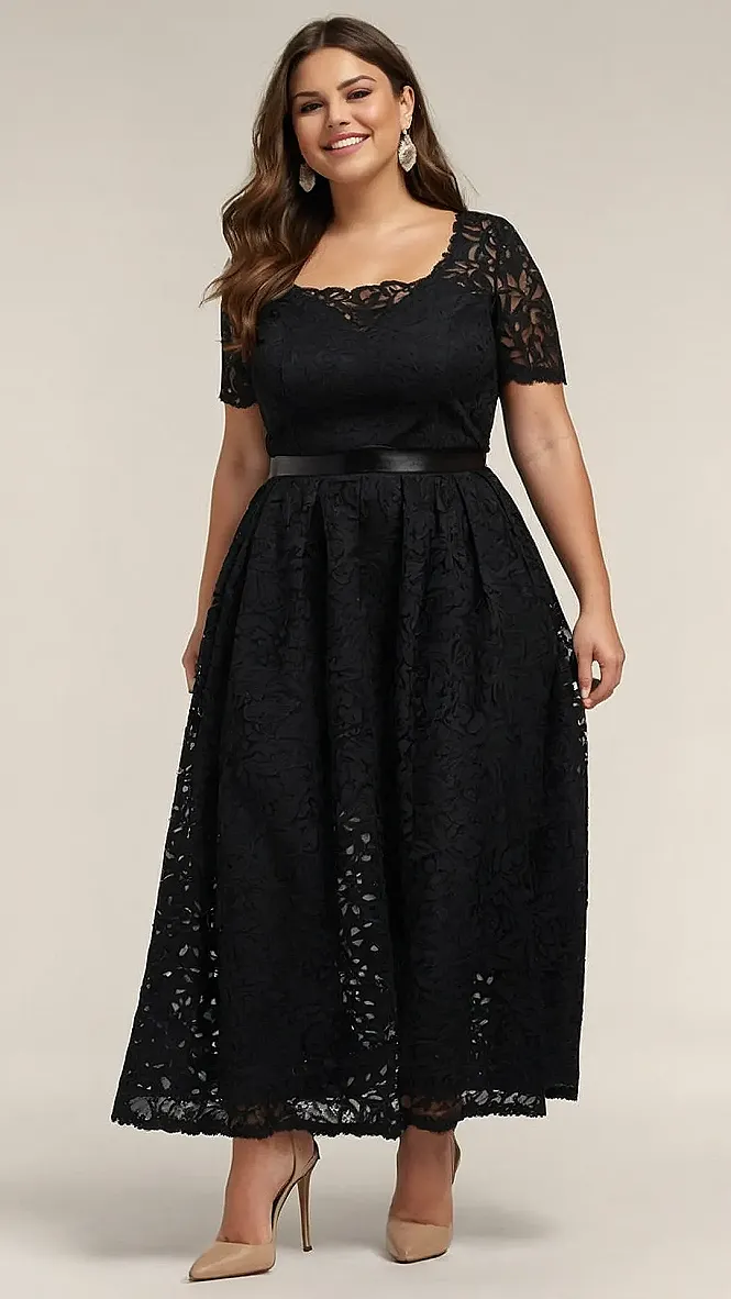 Lace Dreams: Plus Size Fashion That's Got You Covered!