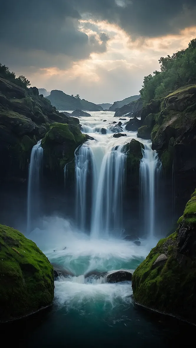 Waterfall Whispers: