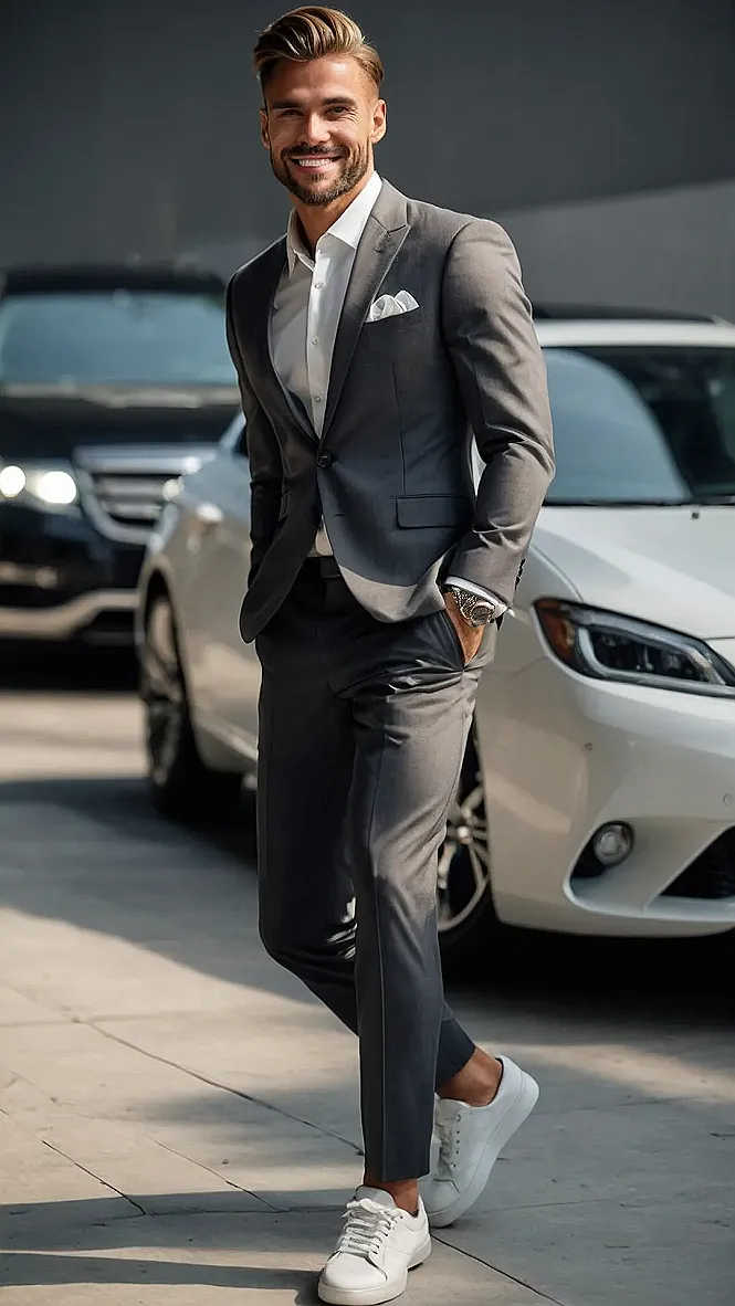 Suit Up, But Keep It Casual