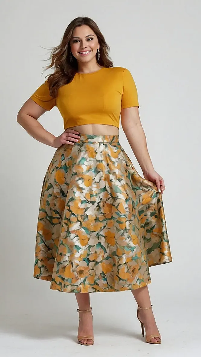 Floralicious: Plus Size Fashion That's Blooming Gorgeous: