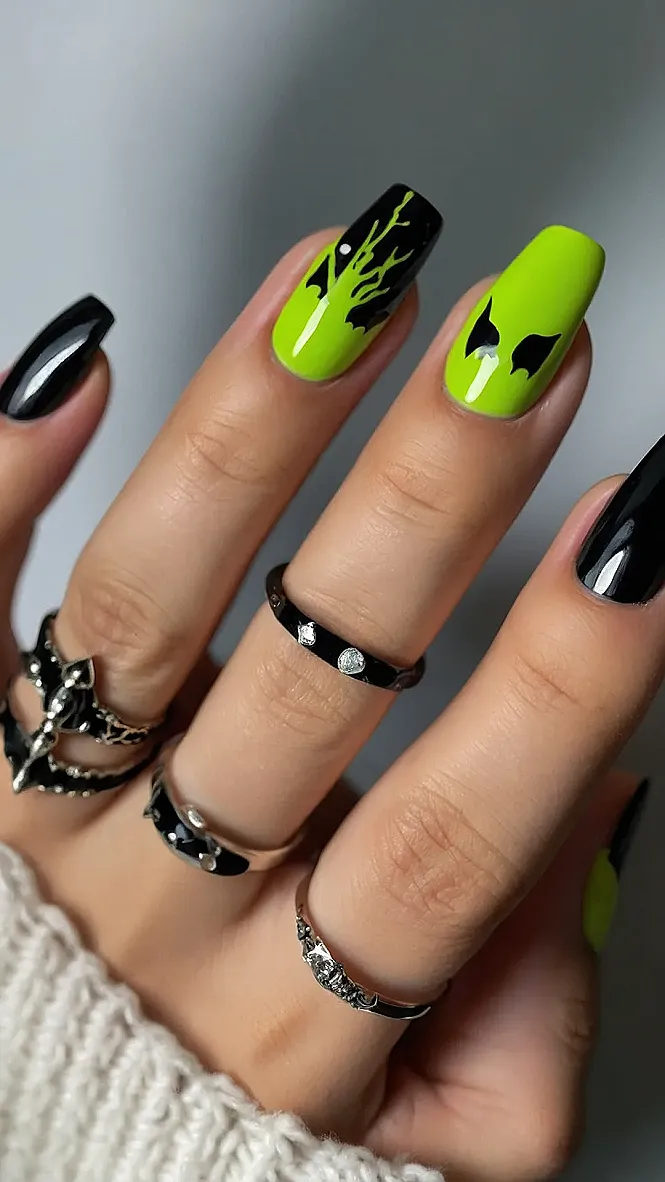 Spooktacular Nails:  Scare-tastic!