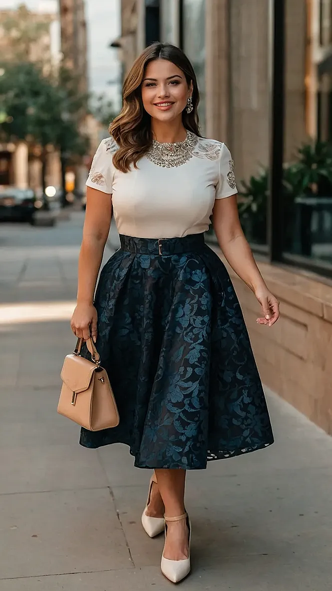 Plus Size Fashion:  She's Got the Look!