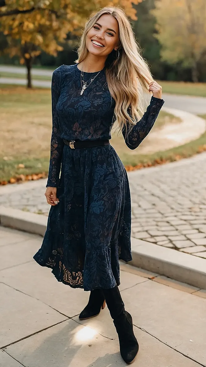 Boho Babe: Autumn's Embrace