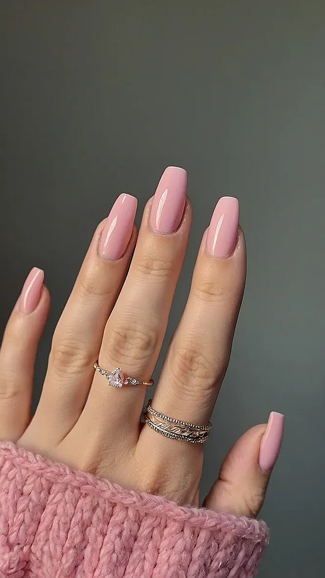 Fall's Pink Bloom: