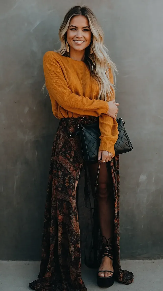 Boho Babe: Fall's Whispers