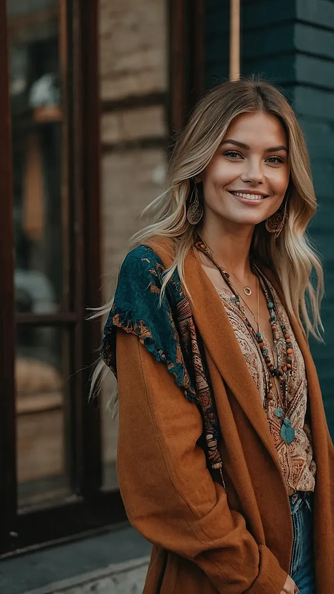 Boho Babe: Fall's Golden Glow