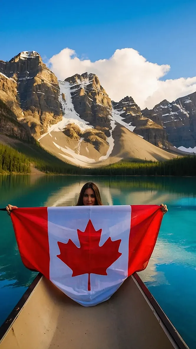 Flag, Lake, & Awesome: