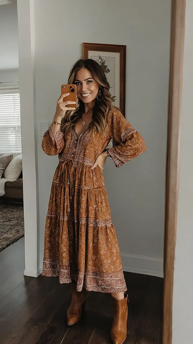 Boho Babe: Fall's Cozy Chic