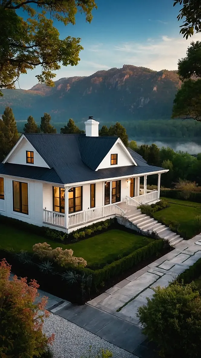 Dreamy House with Mountain Views