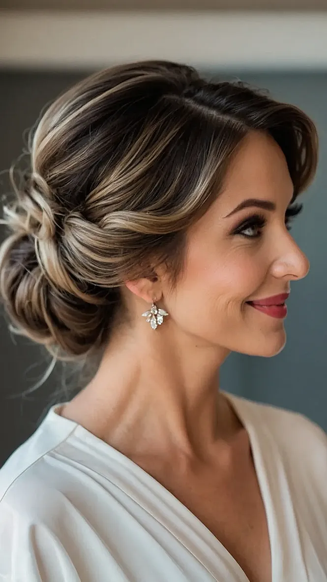 From Bun to Bridal: Mom Hairstyles for Wedding Wonders
