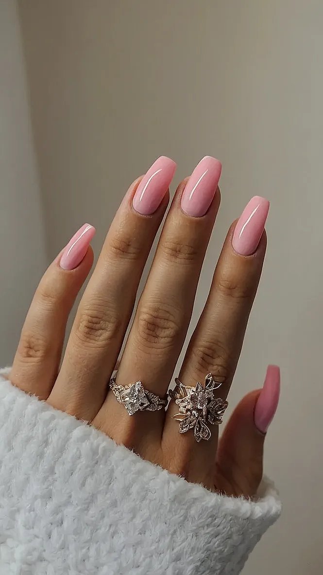 Pretty in Pink: Fall Nails